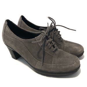 Clarks Bendables Honest Q Lace Up Oxford Heels